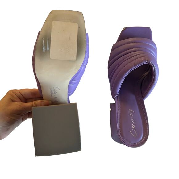 Circus by Sam Edelman Marlie Orchid Lilac Block
Heel Platform Sandals Size 5.5 - Picture 7 of 9